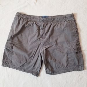 Croft and Barrow Mens Cargo Shorts Gray size 42